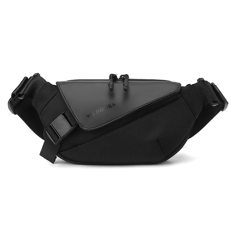 Fashion Waterproof Ride Waist Packs Solid Color Fanny Pack Unisex Belt Bags Trendy Travel Storage Phone Chest Pack Crossbody Bag