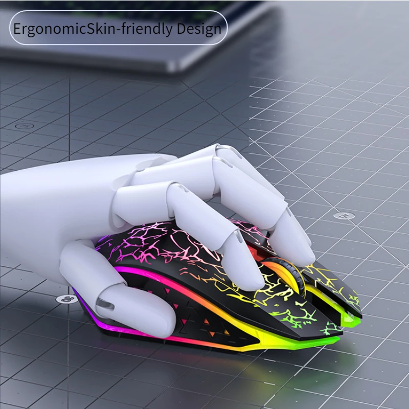 2.4G بلوتوث ماوس لاسلكي الألعاب ماوس صامت ماوس قابلة للشحن 800-1200-1600 ديسيبل متوحد الخواص ماوس الفئران للكمبيوتر المحمول ماك بوك