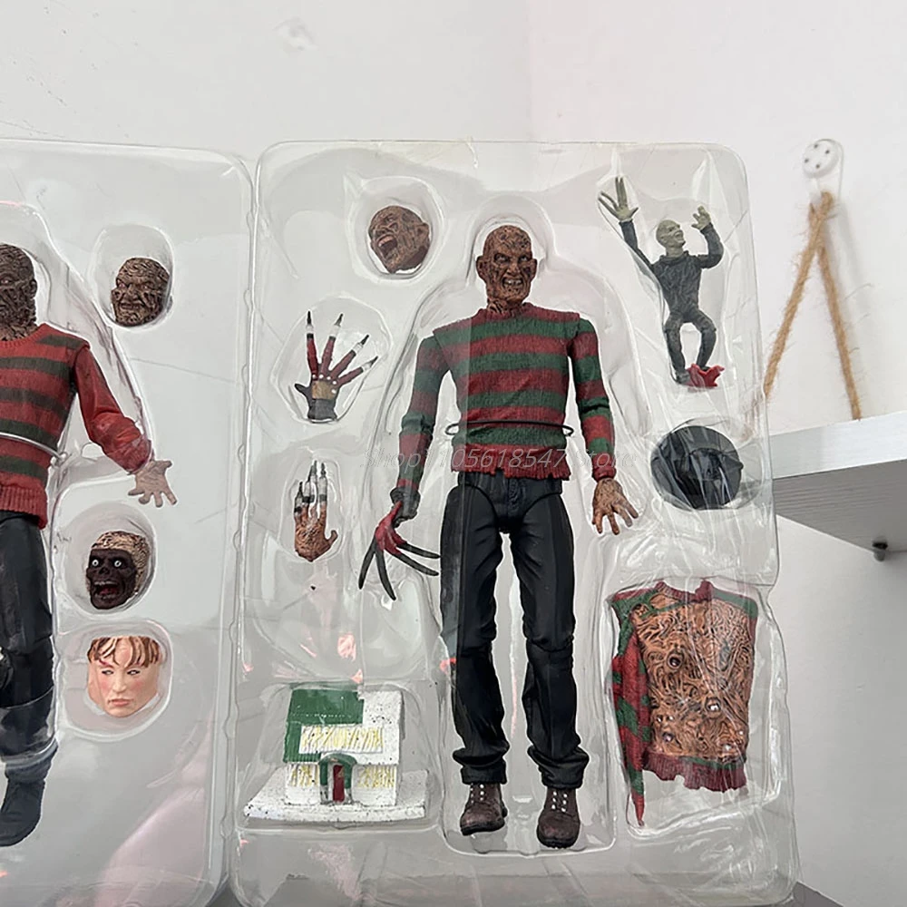 Freddy Krueger Action Figure Trick R Treat Sam Figure Freddy's Revenge Horror Model Toy Halloween Christmas Gifts - view 4