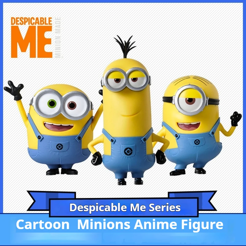 Cartoon Verachtelijke Me Minions Speelgoed Anime Figuur Actie Beeldjes Modelcollectie Pop Auto Ornament Bureau Hanger Accessoires