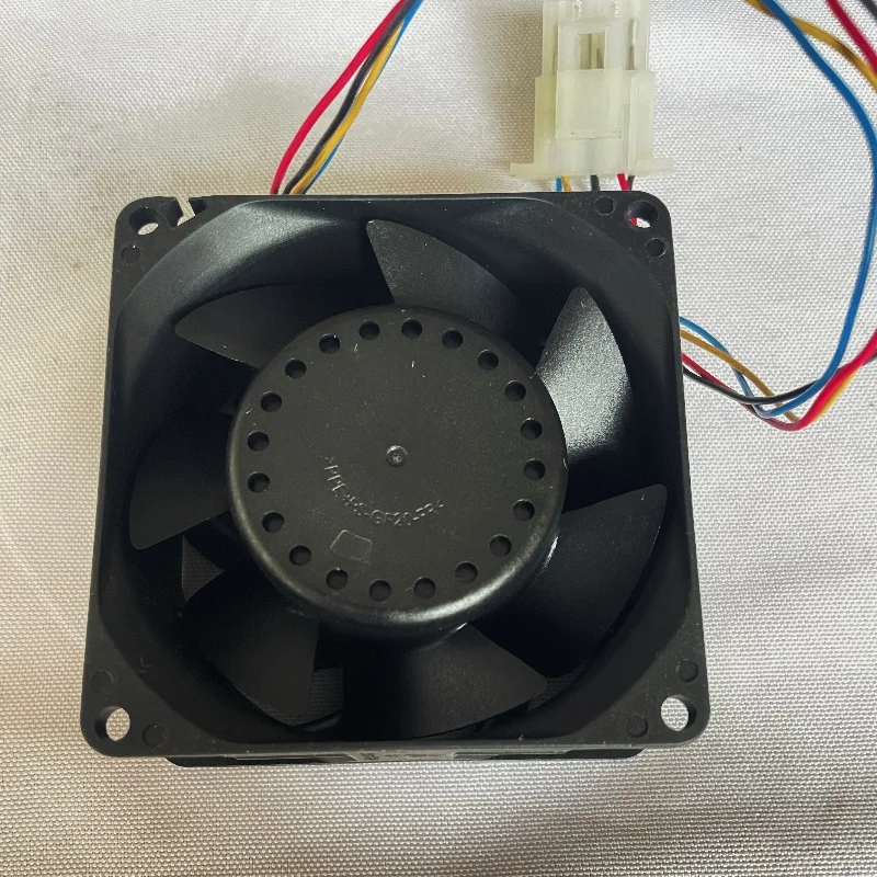 New For Nidecc  8cm V80E14MS2A3-57A611 8038 13.6V 0.16A 4wire Cooling Fan  1 year warranty