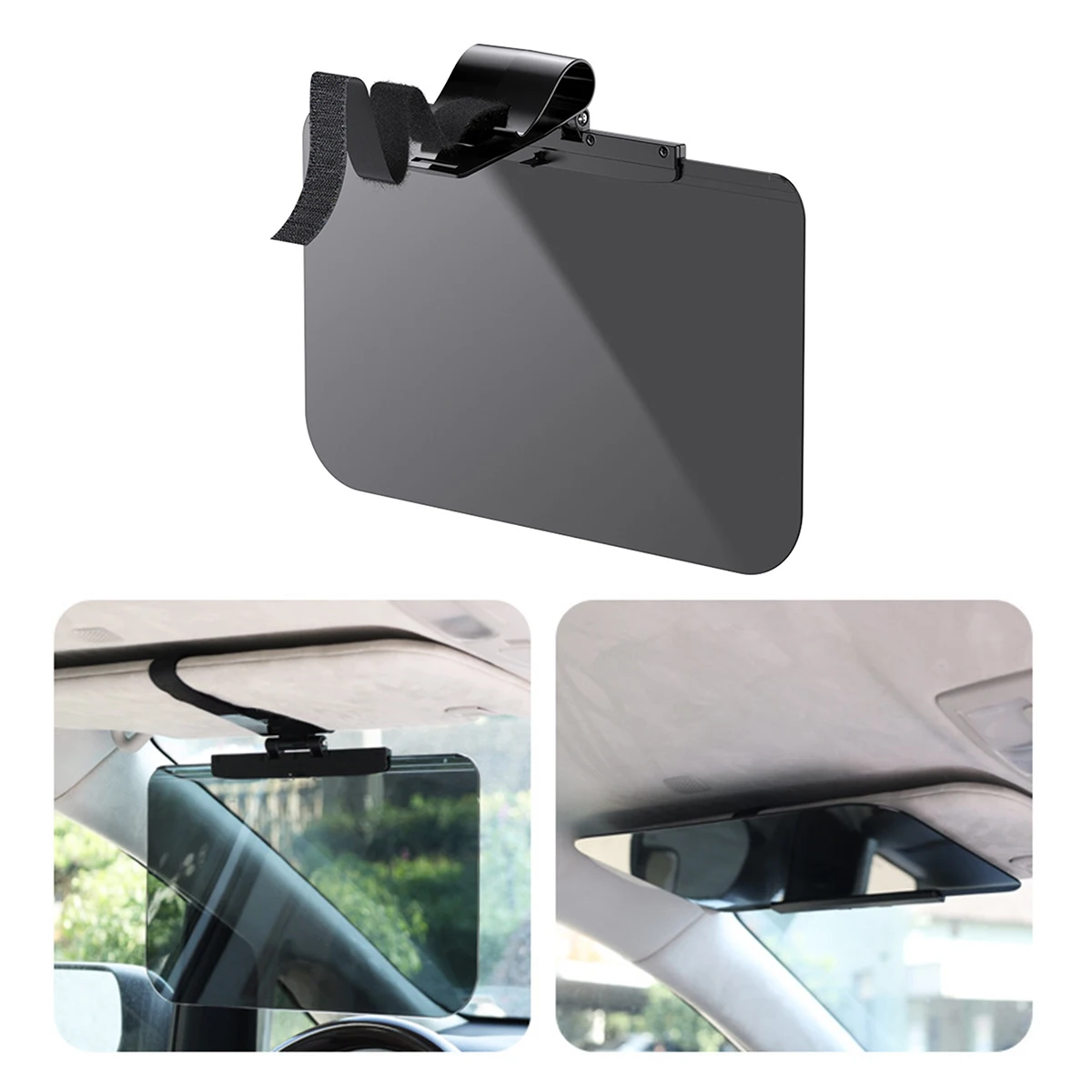 

Car Anti Glare Sun Visor Extension Sunshade 180 Degree Angle Adjustment Automobile Repairing Accessory Adjustable