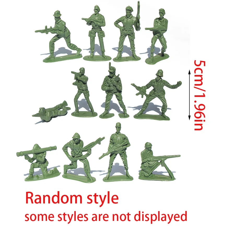 13/36/72pcs Colorful Mini Soldiers Model Indoor Decoration Sand Table Military Simulation Props Living Room Bedroom Ornament XJM