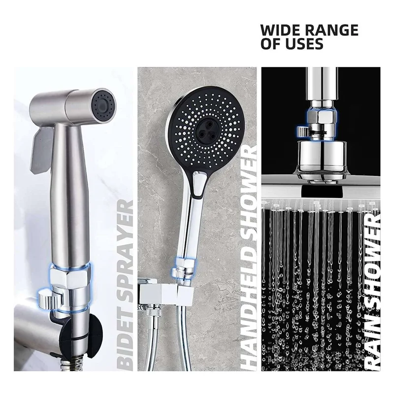 

AB41-2X запорный клапан насадки для душа, регулирующий клапан потока душа G1/2, регулятор давления потока для ручного душа, биде, распылителя