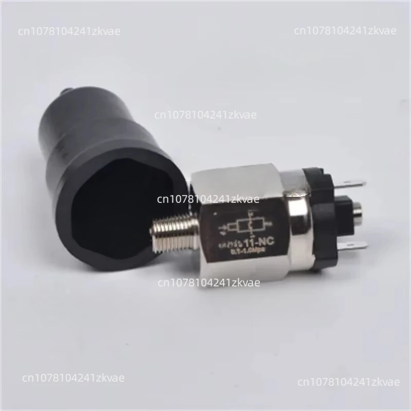 1PC Mechanical Adjustable Air Pressure Switch QPM11-NC/QPM11-NO SPST Normally Open/Normally Closed NO NC 1/8