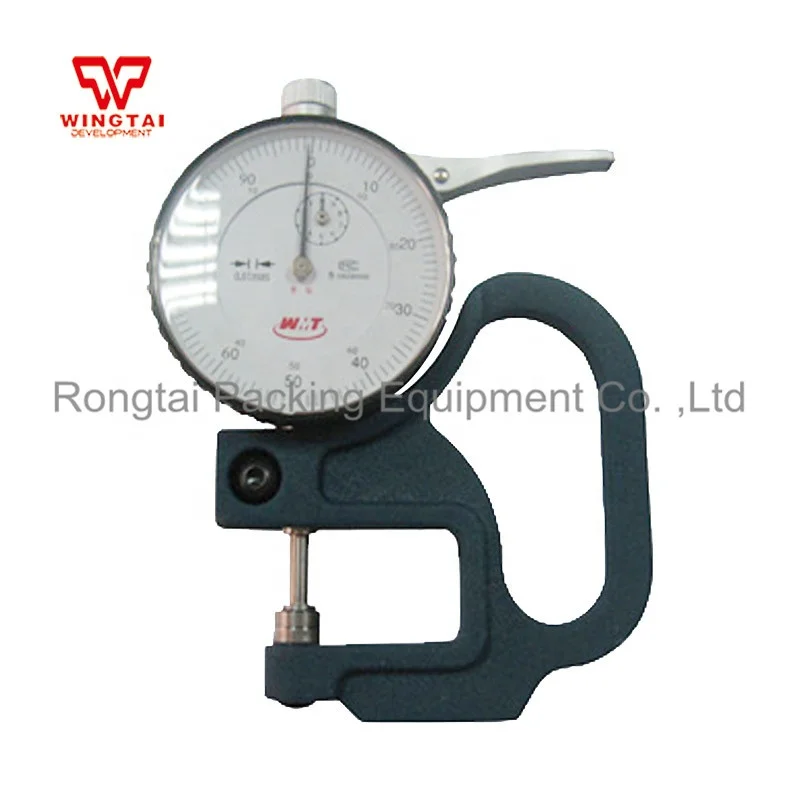 Probe Diameter 0-10mm, Accuracy 0.01mm, Dial 30mm Magnetic Thickness Gauge Micrometer  BC02