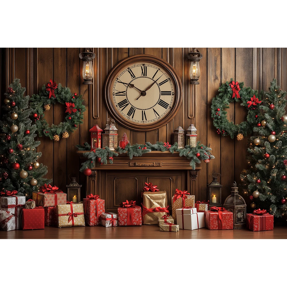 Christmas Clock Fireplace Kitc - Toys Background For Kids 评论和价格