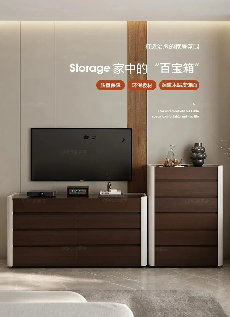 2003Y غرفة نوم تلفزيون خزانة خشب متين بادو خزانة غرفة السرير تخزين خزانة الجزيرة الوسطى #3