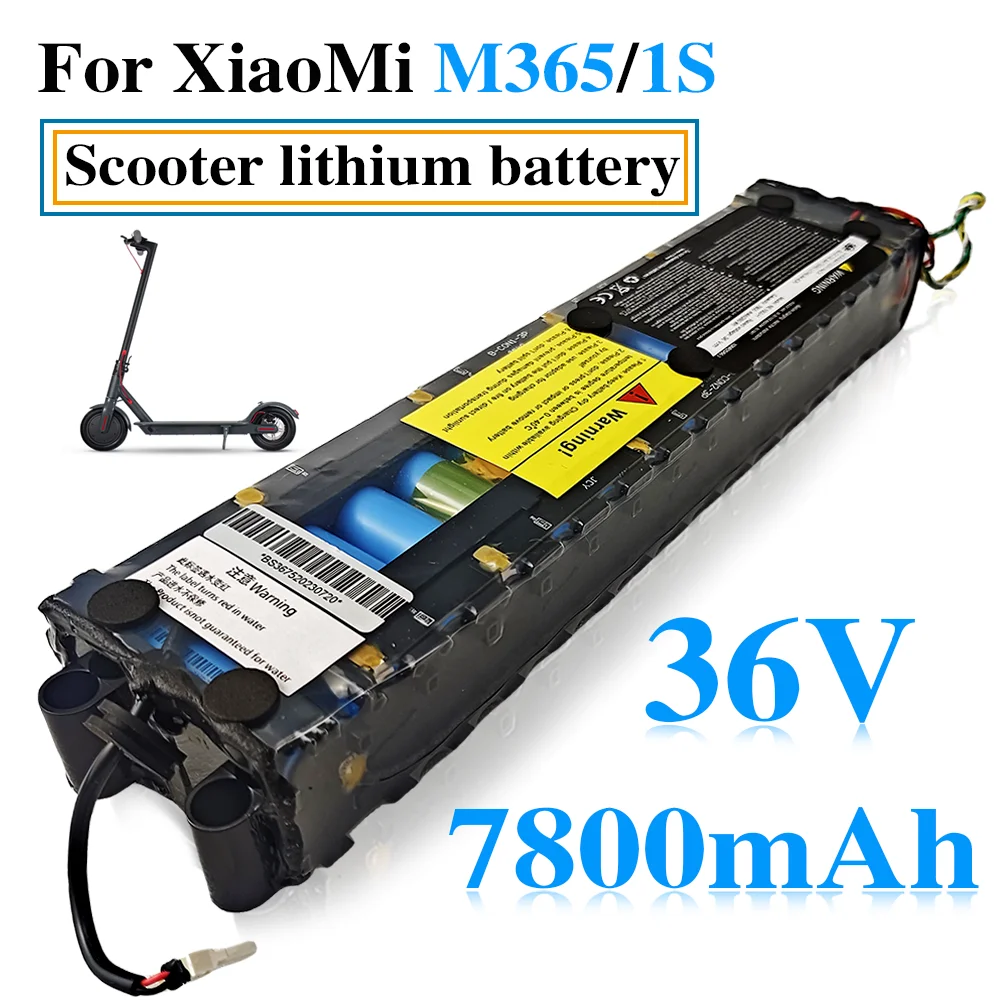 

36V 7800mAH/280Wh Lithium Battery with Communication APP Protection Board Suitable for Xiaomi Electric Scooter 1S/M365