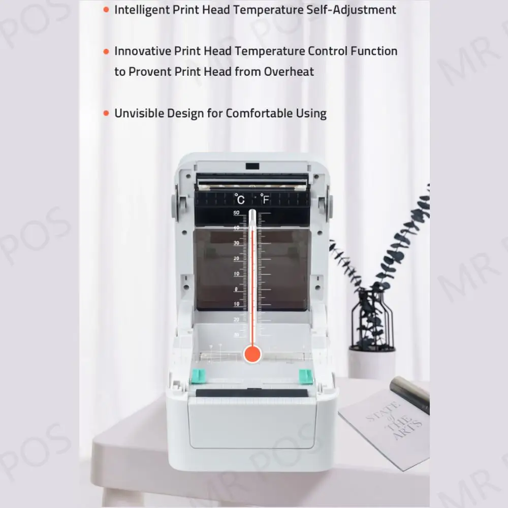 WIFI Xprinter XP-420B 4 Inch Thermal Shipping Label Printer Width 115mm Barcode Printer Support QR Code ePacket Express Waybill