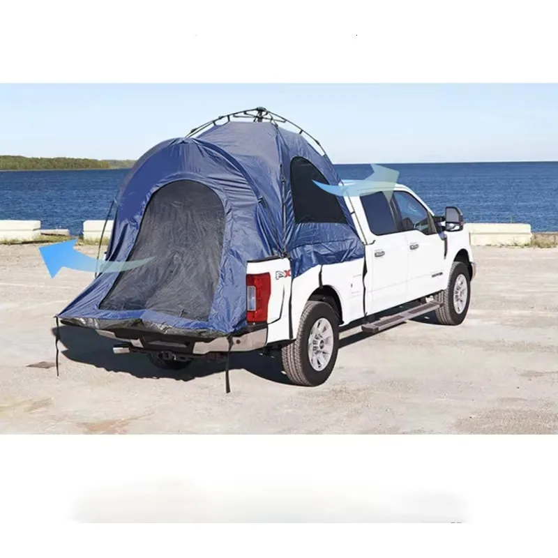 

Portable Waterproof Pickup Truck Bed Tent Pickup Truck Roof Top Tent for Outdoor Camping