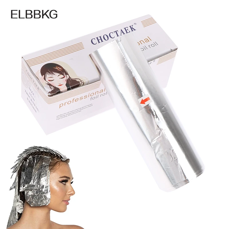 

9m*15cm Aluminum Foils Sheets For Hair,Professional Hair Coloring Dye Highlighting Foil For Salon Barber Bleaching Application