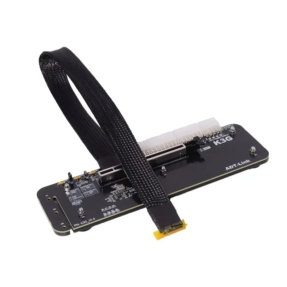 Imagem -05 - Pcie 4.0 X16 para M.2 Nvme Usb4 Tb3 Adaptador Egpu Thunderbolt3 Placa Gráfica para Notebook Doca Gpu Externa Usb4 Gen4 para Itx Stx Nuc