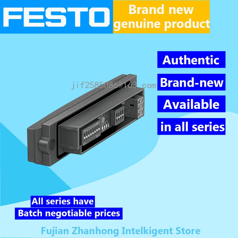 

FESTO Genuine Original 536737 CPV14-GE-ASI-4E3A-Z M8, 165814 CPV10/14/18-GE-DI-SM, Available in All Series, Price Negotiable