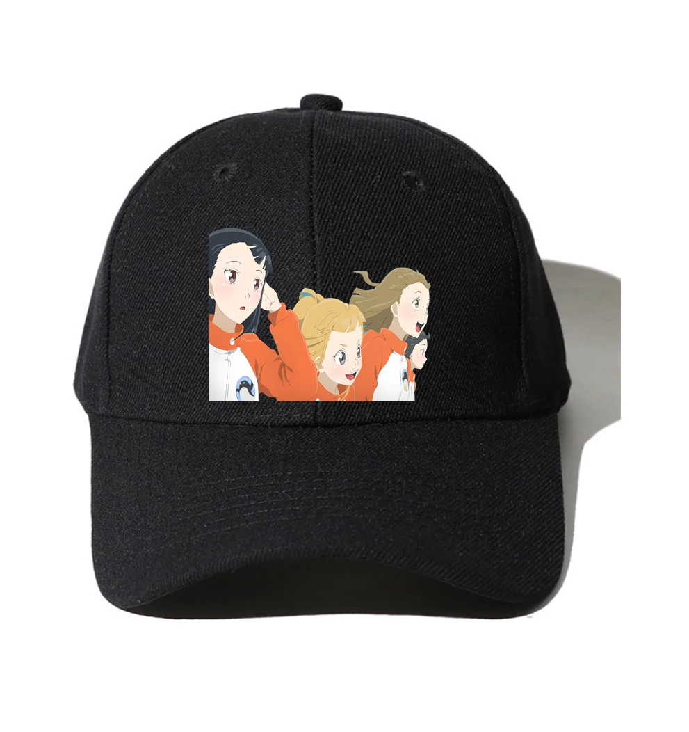 Teenagers Hip Hop Caps Baseball Cap Spring Autumn Men Hat  Baseball Cap for aniem A Place Further Than the Universe Cartoon Hat