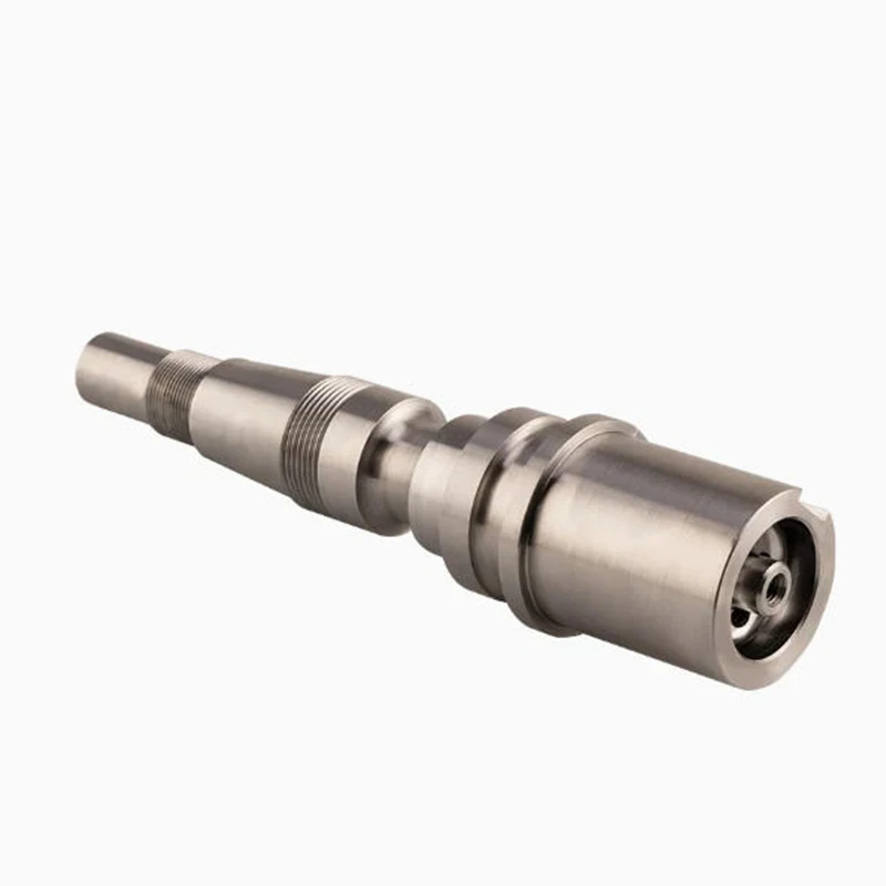 Custom 5-Axis  High-Strength Alloy Steel Hydraulic Spool & Valve Stem - 5-Axis CNC Machined, Passivated Surface