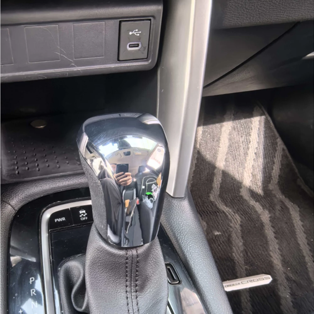 For Toyota Corolla Cross / Corolla E210 Camry XV70 2019 -2025 Car Gear Head Lever Shift Knob Handle Cover Accessories - view 3