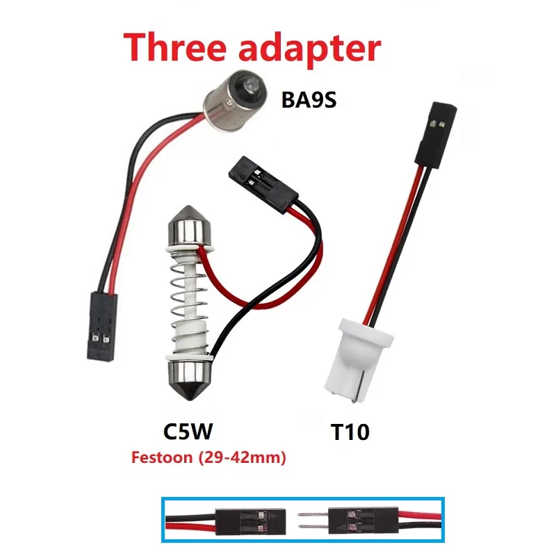 T10 W5W Auto Interior Reading Car Door Light 24SMD 36SMD 48SMD Dome Festoon Brake License Panel Led Trunk Lamp Clearance Lights