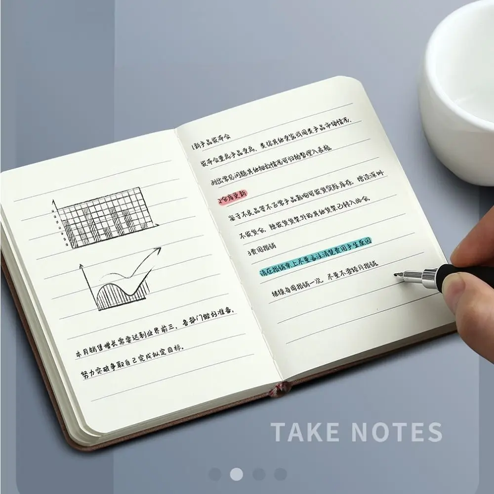 School Office Supplies Agenda Organizer Scrapbooking Business Notepad Diary Notebook A7 Mini Notebook Pocket Memo Notepad