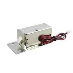 DC small access control electric bolt lock DC12v 24v cabinet door lock mini electronic lock cabinet electric