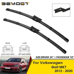 Car Wiper Blades For Volkswagen Golf MK7 2012-2020 Windshield Windscreen Front Window Blades 26