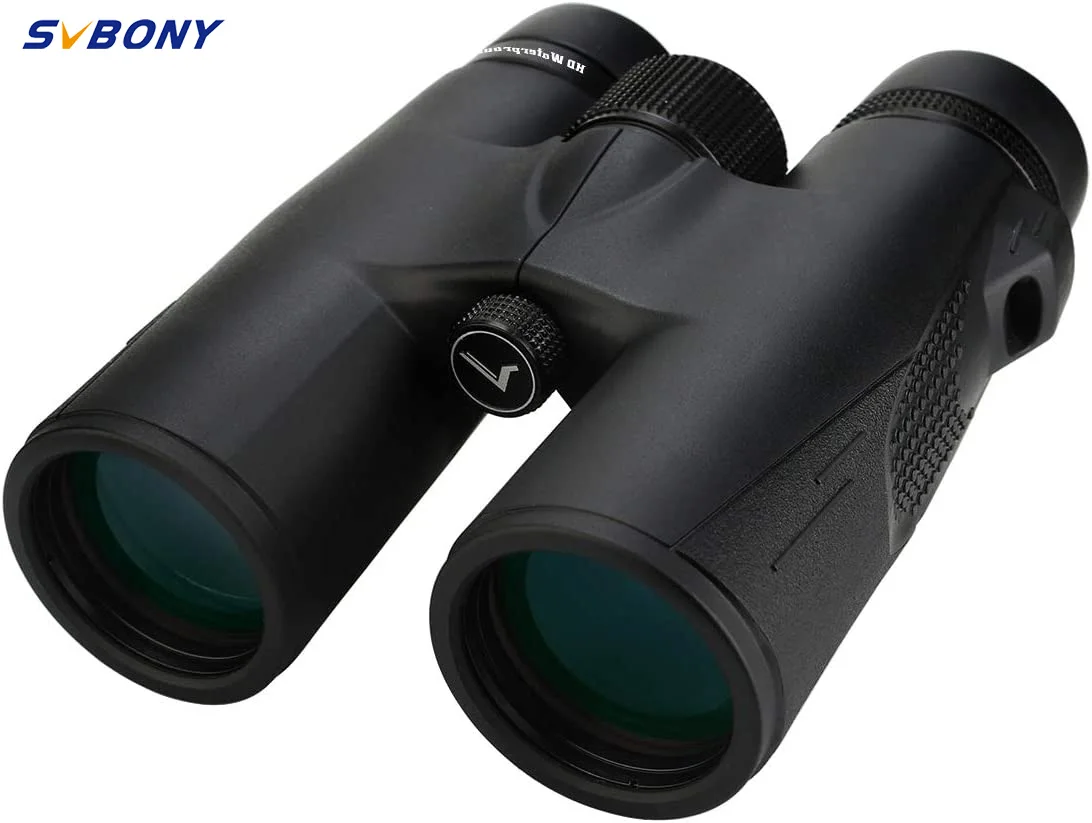 Binóculos Compactos Svbony Sv47 Totalmente Multicamadas à Prova Dágua e Resistentes ao Nebuloso Prisma com Revestimento Reflexivo em Alumínio