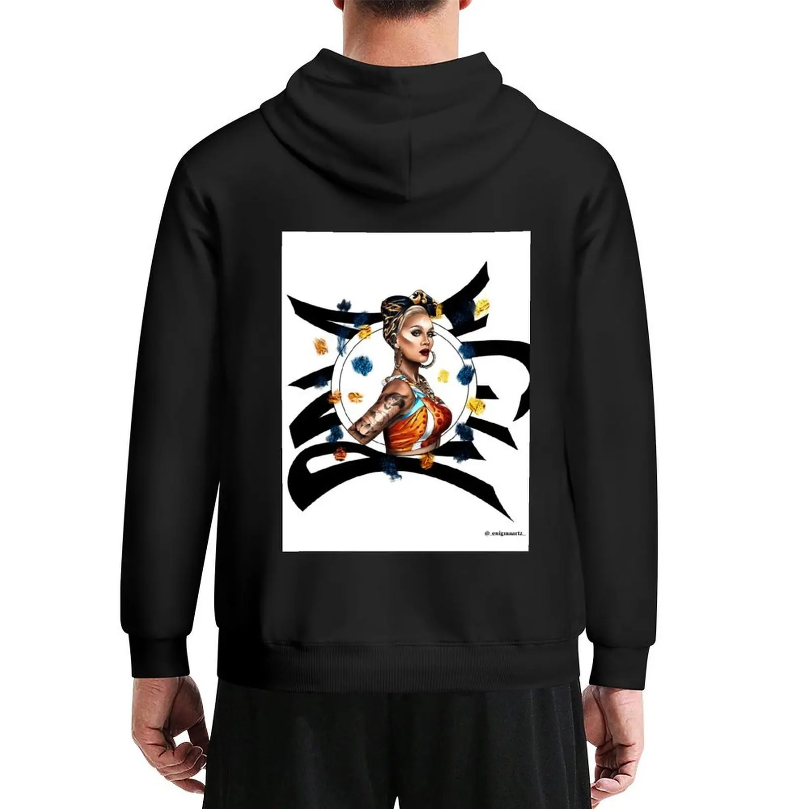 

Raja Hoodie graphic t shirts men aesthetic clothing japanese style autumn jacket men hoodie