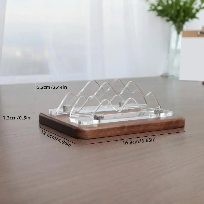 G6DD Walnuts Computer Stand, предлагая стабильную поддержку и управление кабелями для 4