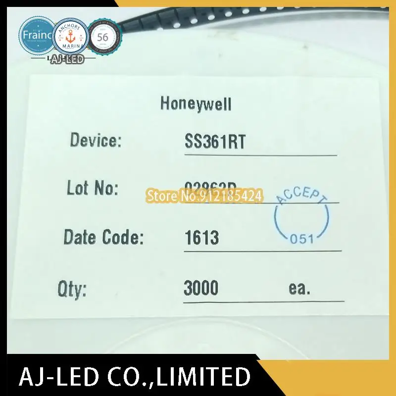 10 قطعة/الوحدة SS361RT عنصر القاعة ثنائي القطب لقياس السرعة وRPM ، مقياس سرعة الدوران/مقياس سرعة الدوران