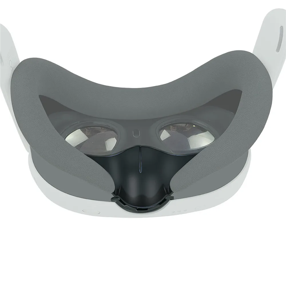 Silicone Blackout Light Blocking Immersion Nose Rest For Meta Quest 3 Nose Bridge Protective Cover Durable Nose Pad VR Accessory