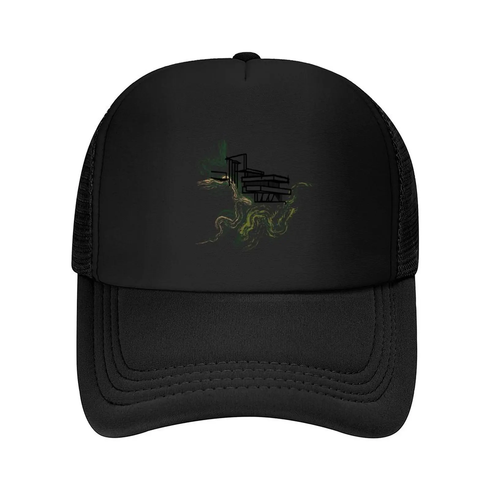 

Abstract Falling Water Baseball Cap fishing caps man tactical cap Anime Hat summer hat Men Golf Wear Women's