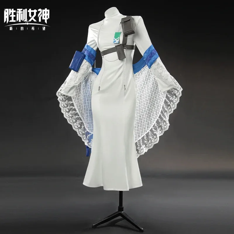 Game NIKKE：The Goddess of Victory Arcana Cosplay Costume Game Cosplay Girl Sexy Dress Wig Set Halloween Party Outfit for Women