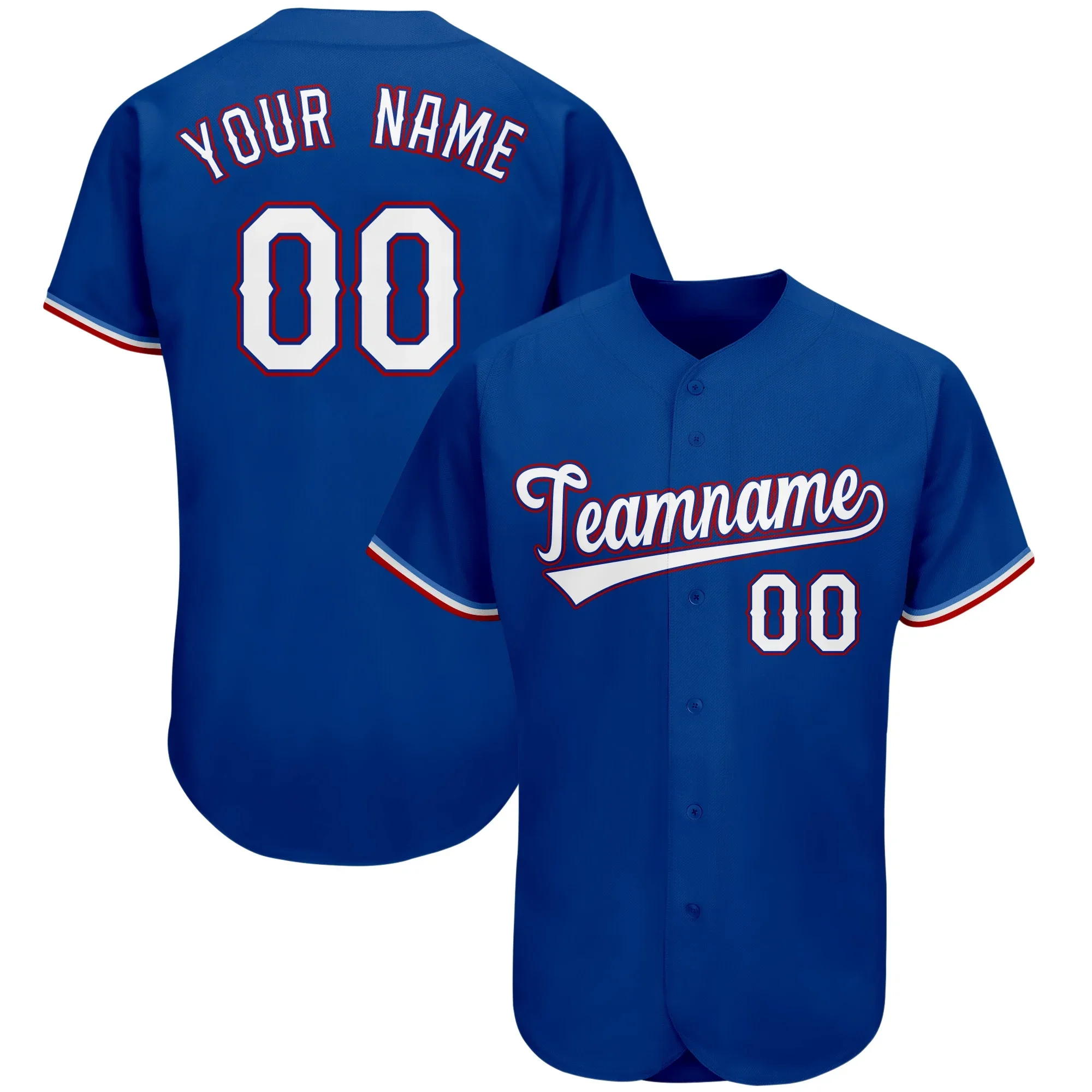 Custom Baseball Jersey Full Sublimated Team Name/Numbers Make Your Own Quick-dry Button-down Tee Shirts for Men/Kids Best Gift