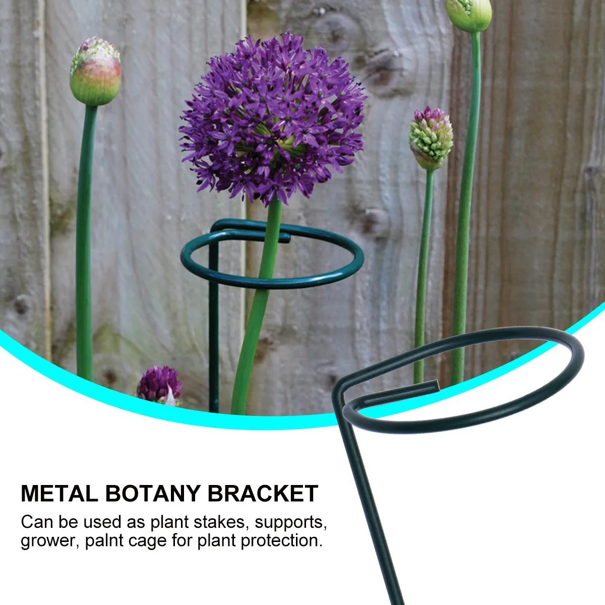 10Pcs Plant Climbing Frame Iron Wire Sturdy Vertical Support Tomato Pepper Vegetable Plant Stand Metal Gardening Tools 16 Inch