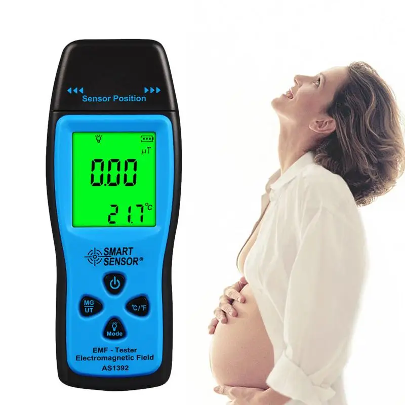 

Home Handheld Digital LCD Radiation Dosimeter Tester Mini EMF Electromagnetic Field Radiation Detector Nuclear Radiation Meter