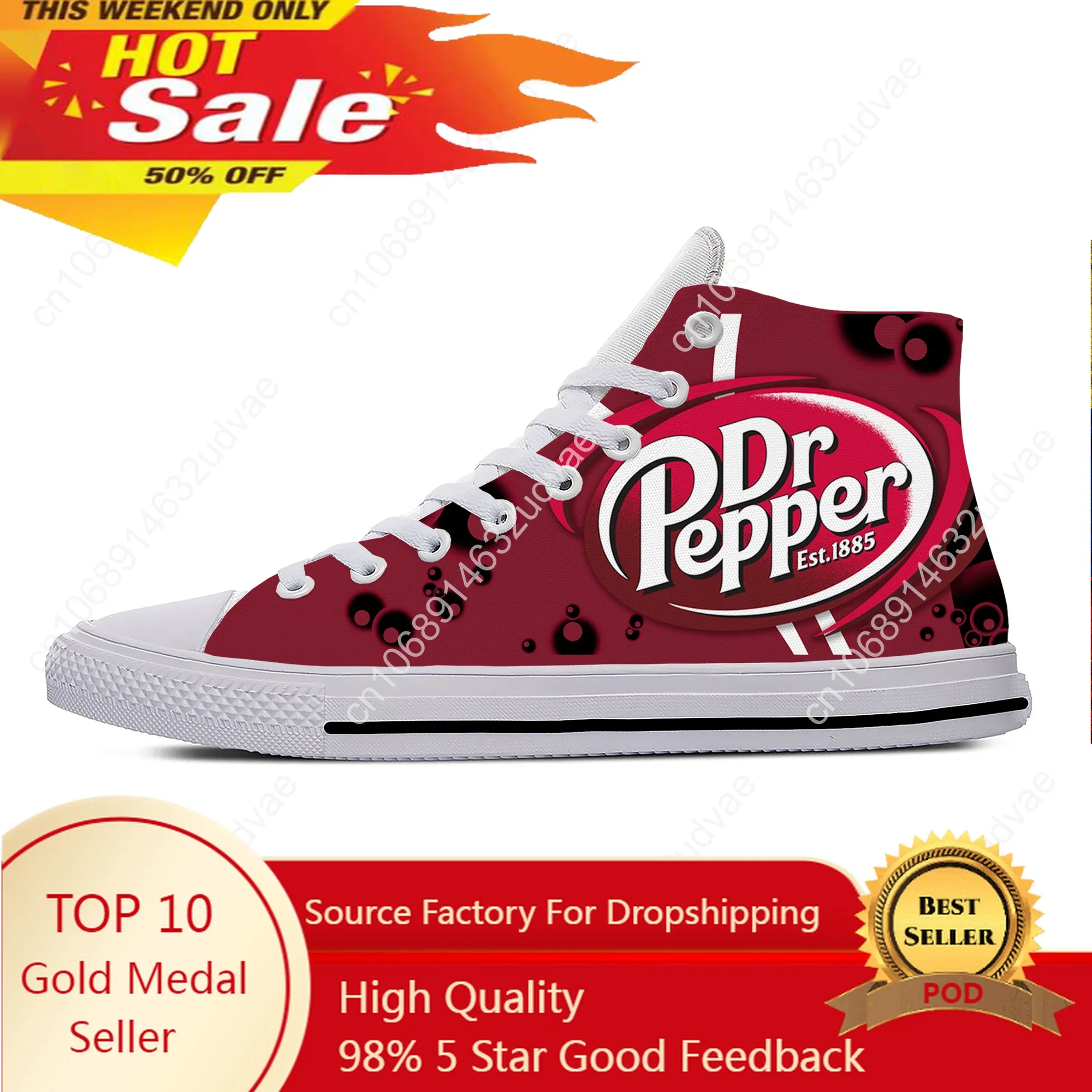 Pepper High Top Sneakers Mens Womens Teenager Casual Shoes Canvas Running 3D Print Shoes Cosplay Breathable Lightweight Shoe