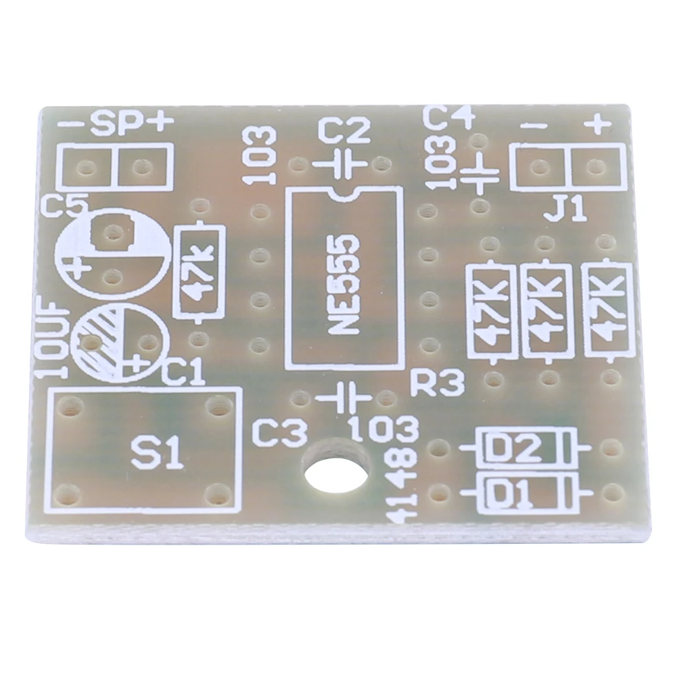 NE555 Chip Doorbell Suite Electronic Production Door Bell DIY Kit Ding Dong Doorbell PCB Welding Laboratory