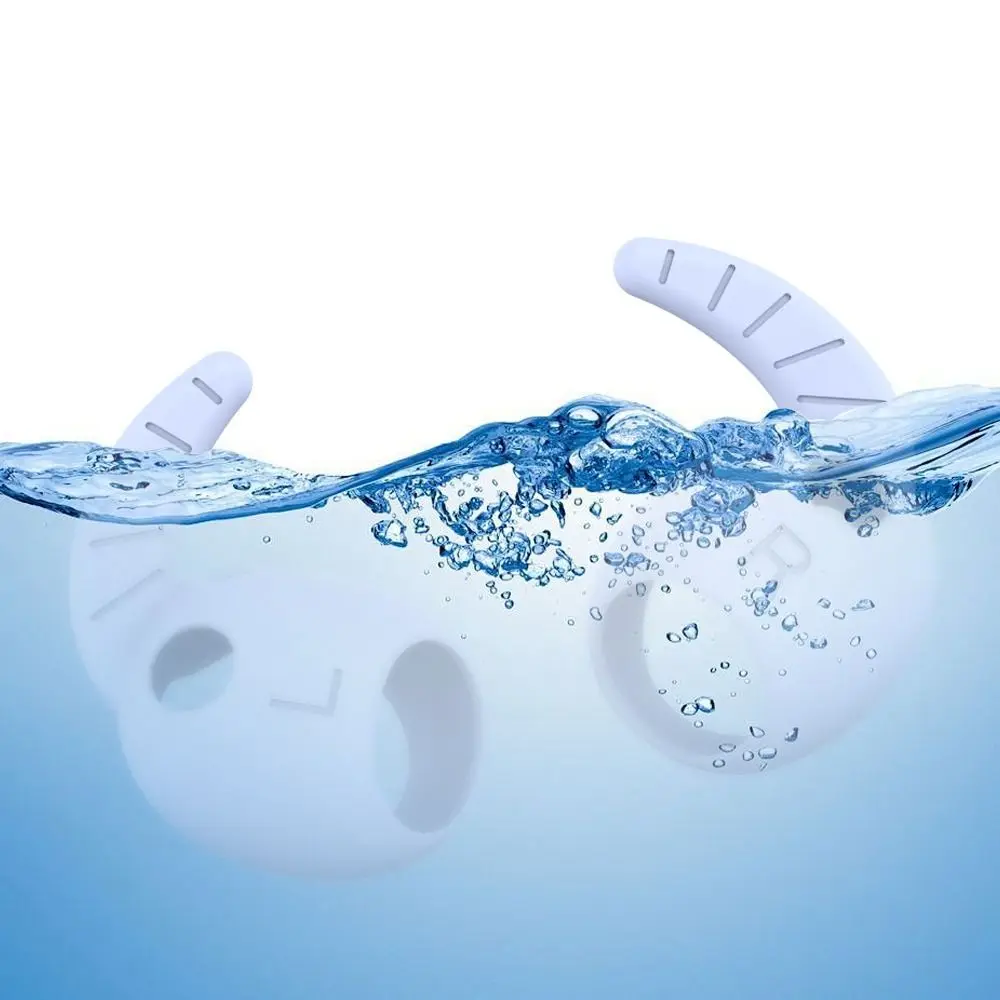 5 ペアソフトシリコンイヤホンヘッドフォンイヤーポッドカバーイヤーチップ耳翼フックキャップ Samsung Galaxy Buds 3 Pro 用