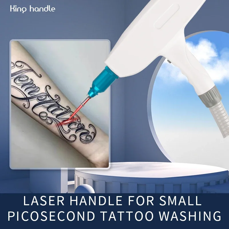 Q Switch Nd Yag Laser Handle Yag Laser Tattoo Removal Handle 800000 Shots For Multifunction Laser Handpeiec