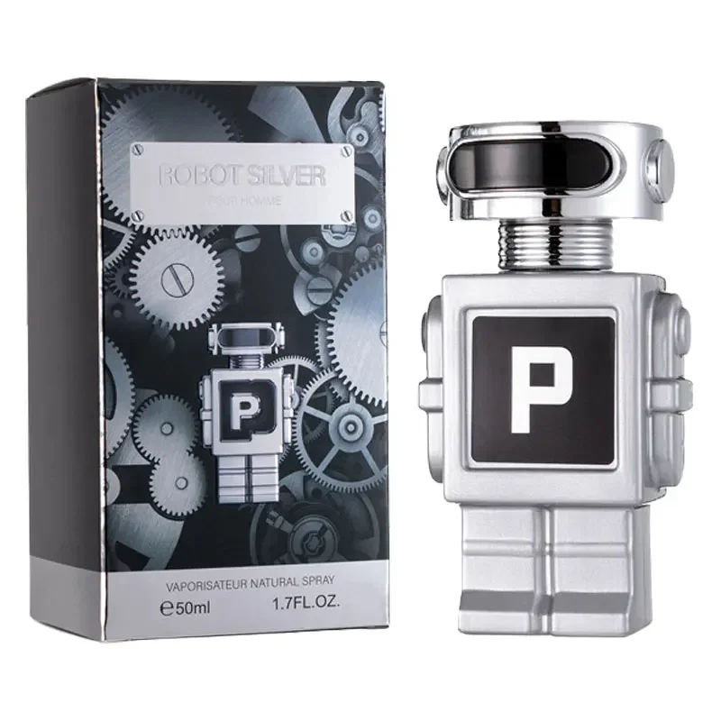 50ml/100ml Original Hombre High Quality Arabic Cologne Robot Men's Perfume Christmas Gift Hair Body Spray Set Woman Perfumes