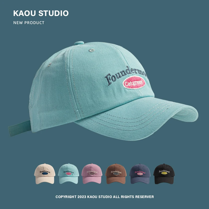 

Peaked cap spring and autumn new fashion embroidery soft top sunshade baseball cap men's leisure sports