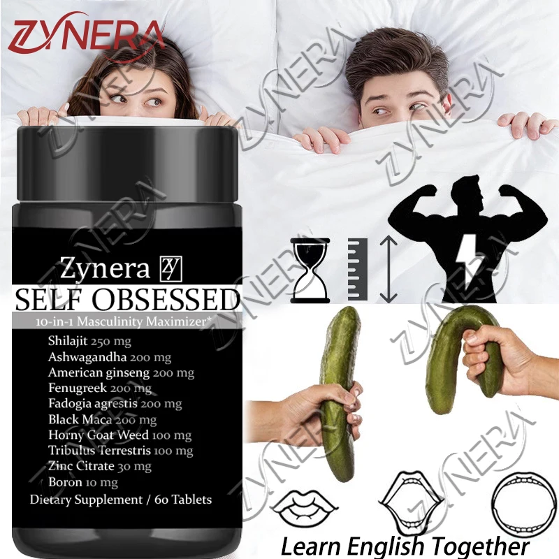 

Men’s Performance & Energy Support Tablets – Ashwagandha, Tribulus, Maca, American Ginseng, Horny Goat Weed Herb Extract Blend