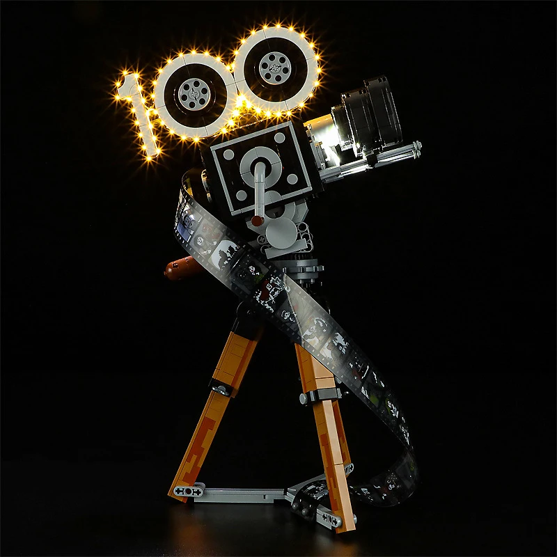 DIY LED Light Kit For LEGO 43230 Walt Tribute Camera   (Only LED Light,Without Blocks Model)