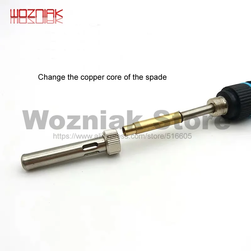 936 Electric Soldering Iron Conversion Copper Head CPU Delete glue Blade Fingerprint IC CHIP Repair Cutter Heating Knife Tip