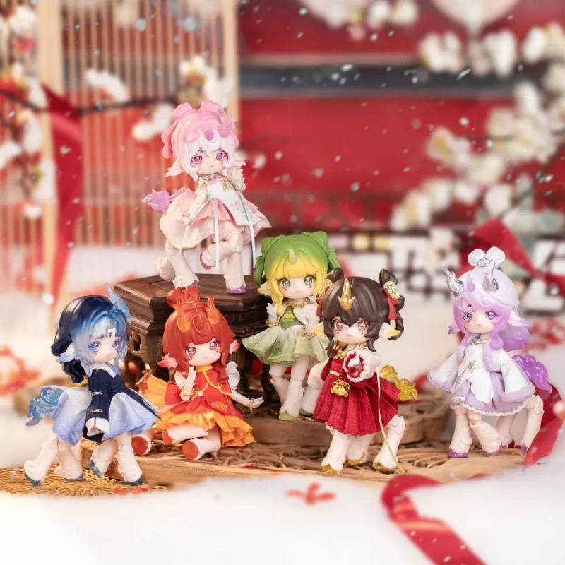 

Фигурка 1/12 BJD 15 см, серия Penny Box Blind Box, Анту: Энциклопедия всех целителей, аниме-фигурка, модель в форме лошади, украшение