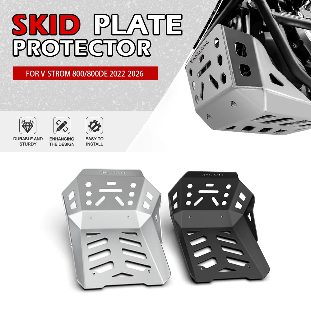 

For Suzuki V-Strom 800 / 800DE 2022-2023-2024-2025-2026 Motorcycle Skid Plate Lower Guard Engine Base Chassis Cover Protection