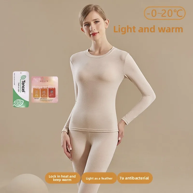 ensemble-de-sous-vetements-thermiques-pour-femmes-super-fin-ultra-leger-haute-elasticite-couche-de-base-en-polaire-chaude-vetements-d'automne-et-d'hiver