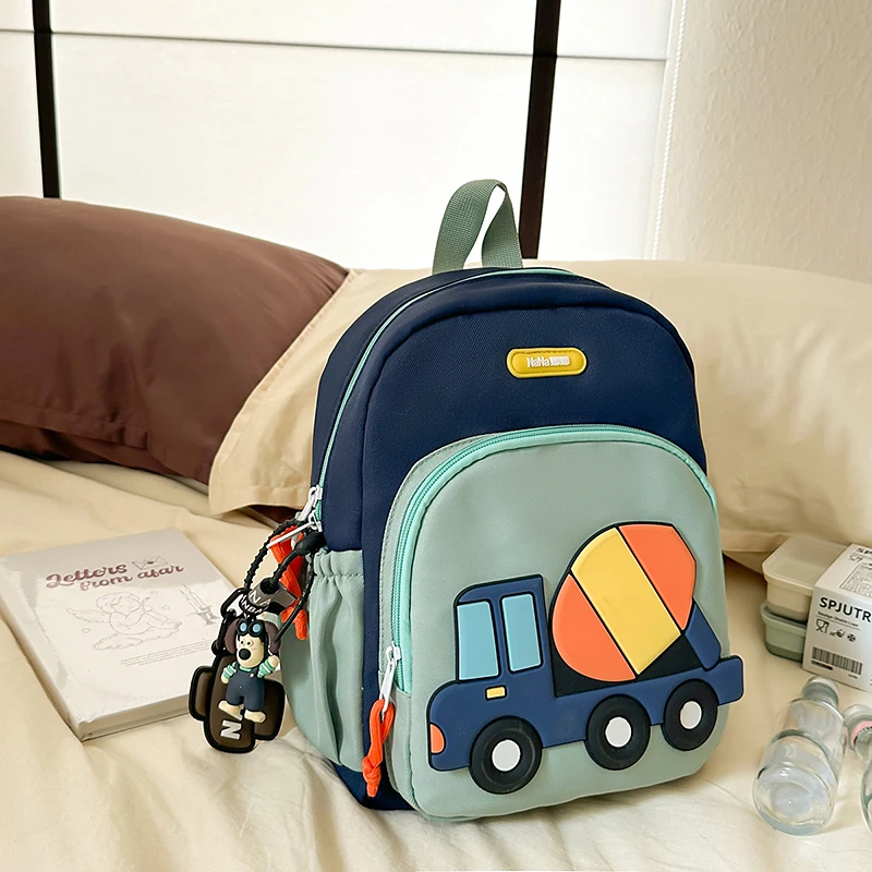 Playful Cartoon Backpack Girls' Adorable Daypack Cute School & Park Outing Essential for Anime Lovers Suitable for Ages 8-12