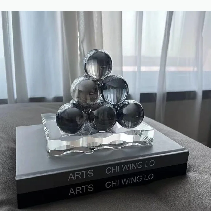 Pile Sculpture Ornament Home Accessories Living Room Display Statue Decoration Crafts Figurines Miniatures