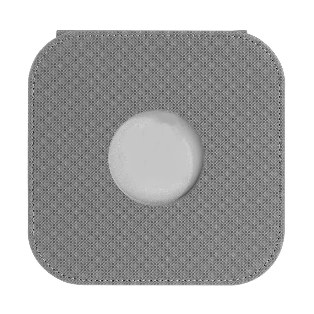 Leather Protective Case Waterproof Anti-Scratch Storage Bag Dustproof Host Cover for Mac Mini M4/M4 Pro 2024 Desktop Computer